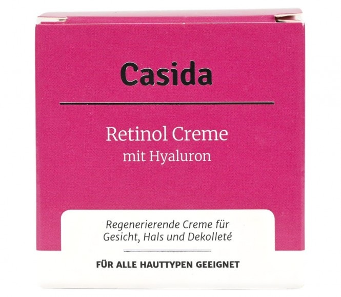 CASIDA Retinol Creme mit Hyaluron