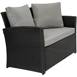 Svita ROMA Lounge-Set schwarz