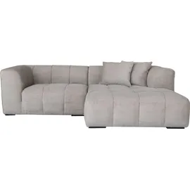 Riess-Ambiente Ecksofa Cord 3-Sitzer Beige