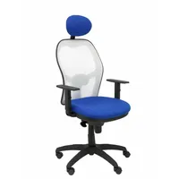 Piqueras y Crespo Bürostuhl mit Kopfstütze Jorquera Ergonomischer -