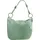 toscanto Umhängetasche Leder hellgrün, mint ca. 33cm | Gr.: onesize