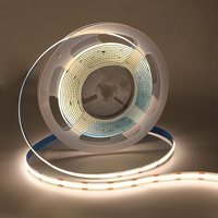 XUNATA USB COB LED Streifen 320 LEDs/m Superhell Hohe Dichte Selbstklebend Flexibles 5V COB LED Lichtband Strip für Schlafzimmer Küche Home Innendekoration (Natürliches Weiß, 3M)
