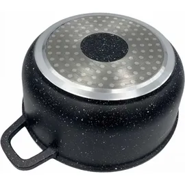 Kinghoff Marmor Kochtopf 22 cm rund