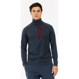 Protest Rekody Sweatshirt 1/4 Reißverschluss Dunkelblau L