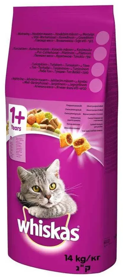 WHISKAS Tuna Katzenfutter 14 kg