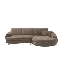 Twist Ecksofa  Ariana ¦ braun ¦ Maße (cm): B: 302