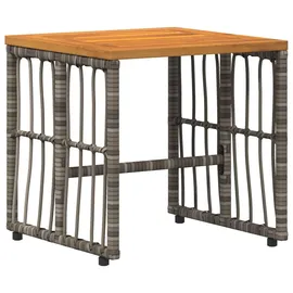vidaXL Gartenmöbel Set 5-tlg. Grau/Dunkelgrau