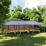 vidaXL Faltpavillon 4 x 9 m Blau