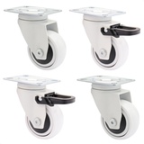 wagner® design yourself Rollen für Schränke und Regale RO 2251, 4 St.