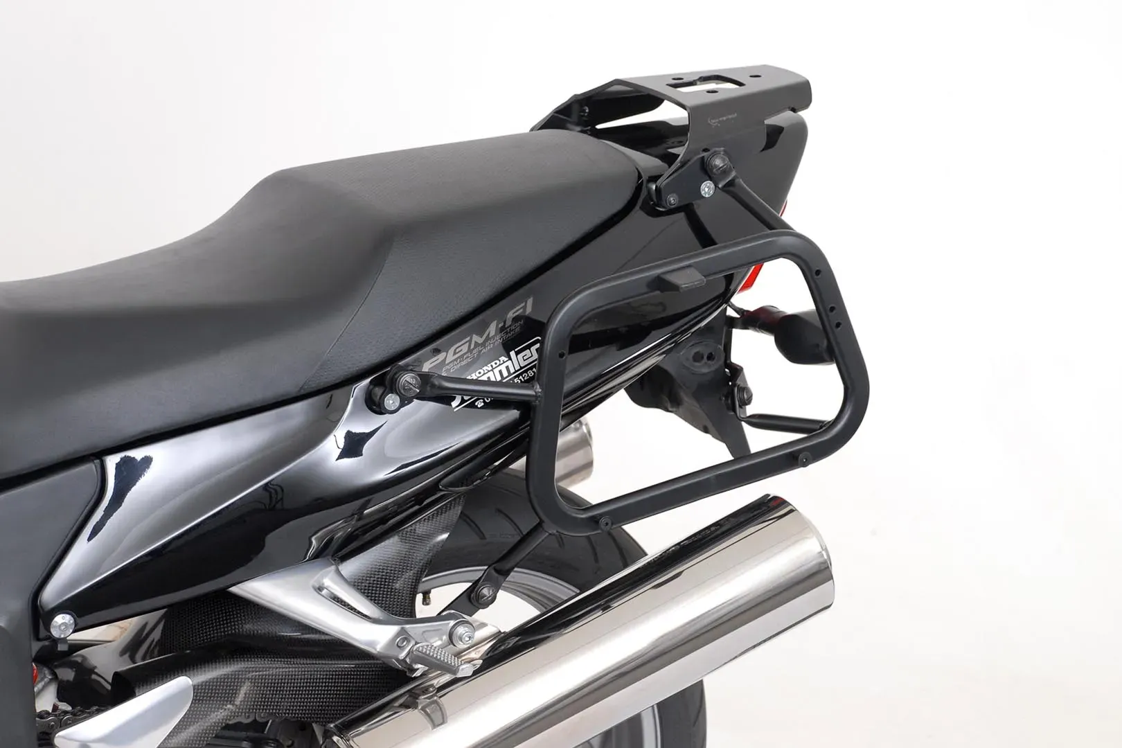 SW-Motech EVO zijdragers - Zwart. Honda CBR1100XX Merel (99-07).