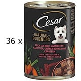 Cesar Natural Goodness reich an Rind 6 x 400 g