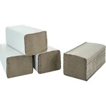ELOS Falthandtücher natur Recyclingpapier 20 St.