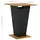 vidaXL Gartenbar Set 5-tlg. Schwarz