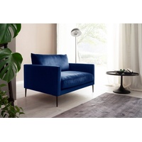 Trends by HG Sessel »Svea«, mit Metallfuß, frei im Raum stellbar blau