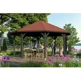 SKANHOLZ Skan Holz Pavillon Nice-Größe 3-anthrazit