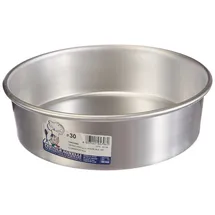 Baldassare Agnelli Konische Kuchenform mit Rand aus Aluminium, Durchmesser 30 cm, Höhe 8 cm