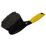 Dunlop Radreinigungsbürste 25 cm, rutschfester Griff, Gelb