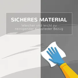 Homcom Softbausteine 2er-Set Schaumstoff Bausteine Riesenbausteine Bauklötze Bauspielzeug Schaumstoffblöcke für 1-3 Jahre alt Kinder Kunstleder EPE