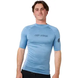 Rip Curl Dawn Patrol UPF Perf Short Sleeve faded denim - XL
