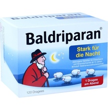 PharmaSGP GmbH Baldriparan Stark für die Nacht überzogene Tabletten 120 St.