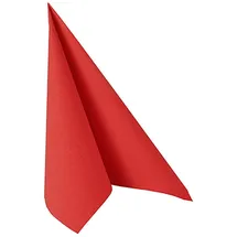 Papstar 20 Servietten "ROYAL Collection" 1/4-Falz 25x25cm rot