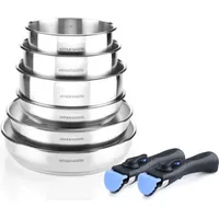 Arthur Martin Topf-Set 8-tlg. Kochtopf + 3 x Pfanne