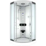 AcquaVapore Duschkabine Dusche D46-20T1-EC Komplettdusche Fertigdusche 100x100