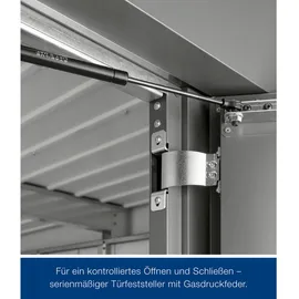 hörmann stauraumsysteme Juno JSD 2,62 x 2,14 m Graualuminium