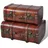 vidaXL Dekokoffer 2 Stk. 68 x 88,2 x 60 cm Braun