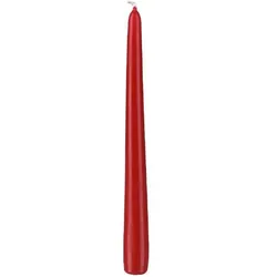Spitzkerzen Rot 400 x 25 mm, 6 Stück, Wiedemann Kerzen