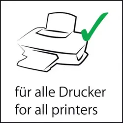 SIGEL Visitenkarte 3C hochweiß 100 Kart. beids LP853 Format 85x55mm 250g
