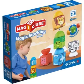 Geomagworld SA 305 Geomag Magicube Blocks Stacking Safari 10
