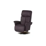 HIMOLLA Sessel 7418 Leder 81 x 111 x 95 cm lila elektrisch
