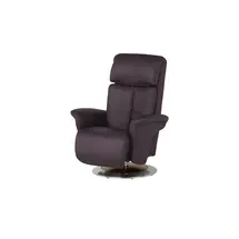 HIMOLLA Sessel 7418 Leder 81 x 111 x 95 cm lila elektrisch