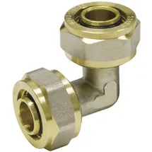 Pipetec Schraubfitting Winkel 16x2 mm 90° Grad Alu-verbundrohr