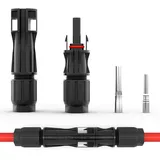 SET Solar Stecker + Buchse IP68 für Solarkabel 10mm2 1500V Solarstecker PV