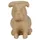 Décopatch SA226C – ein Ständer aus braunem Pappmaché, 15 x 9,5 x 16 cm, sitzend