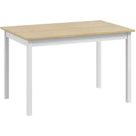 Homcom Küchentisch 120 x 75 x 75 cm beige
