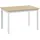 Homcom Küchentisch 120 x 75 x 75 cm beige