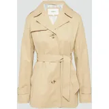 Trenchcoat Bindegürtel Beige 34