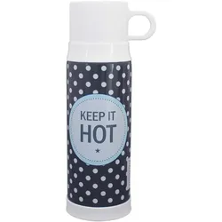 Krasilnikoff Thermoskanne in verschiedenen Modellen, dunkelgrau, Keep it hot, 500 ml