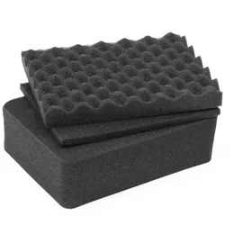 HMF ODR100 Koffereinlagen mit Rasterschaumstoff für Outdoor-Fotokoffer 3er Set 24 x 18 cm