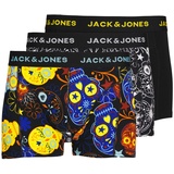 JACK & JONES Jacsugar Skull Trunks multicolor schwarz XXL