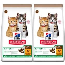 Hill's Science Plan No Grain Kitten mit Huhn ohne Getreide 2x1,5 kg