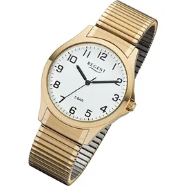 REGENT Armbanduhr Regent Zugarmband gold mittel (ca. 39mm) | Gr.: onesize