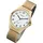 REGENT Armbanduhr Regent Zugarmband gold mittel (ca. 39mm) | Gr.: onesize