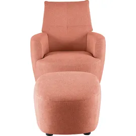 Set One by Musterring Relaxsessel »SO 1450«, (Set), mit Dreh- und Wippfunktion, inklusive Hocker