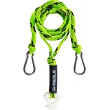 MESLE Schleppdreieck Pro DLX 4 Personen, Länge 366 cm, mit Schwimmer, Quick-Connect-Haken, incl. Rope Keeper