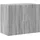 vidaXL Highboard 80 x 42,5 x 249 cm Grau