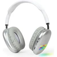 Gembird Bluetooth stereo headset LED (Kabellos), Kopfhörer Weiss